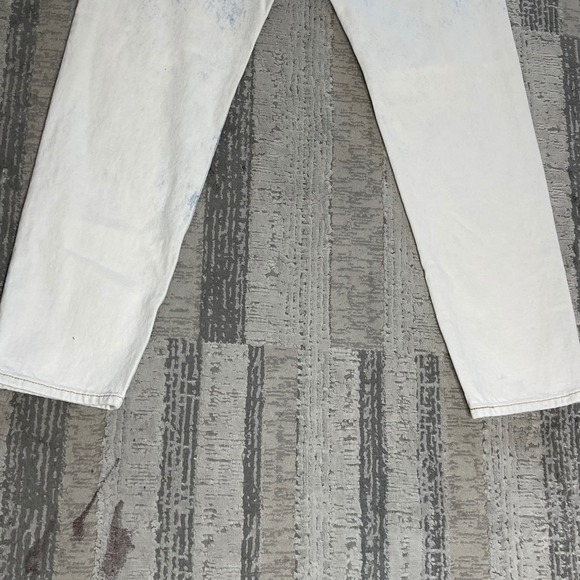 NWT Levis 501 Premium 81 High Rise Loose Tapered Leg Acid Wash Jean Womens 28x31 - Picture 6 of 13